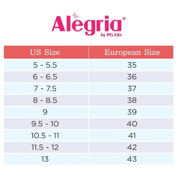 Alegria PG Lite Shoes ROZ Black ROZ-101 Size 39 9 Open Toe Wedge Sandals - Picture 10 of 10